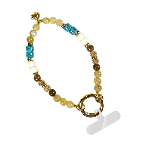 Save the Girls Clip & Go Beaded Wristlet