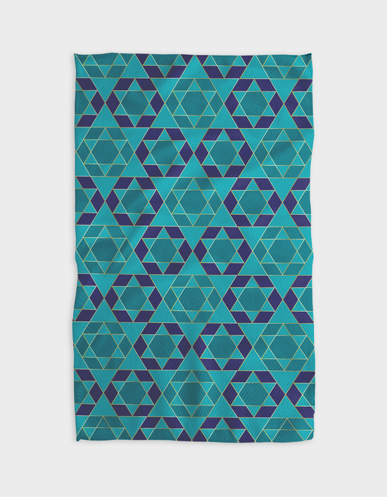 Geometry All Around Kitchen Tea Towel