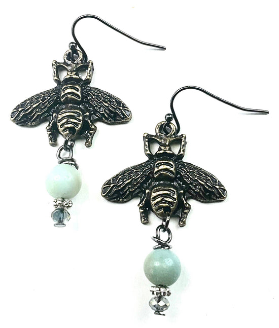 Lost and Found BEE AND DANGLE ON WIRE