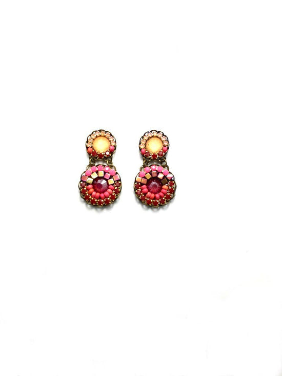 Melizi Jewelry RED VELVET EARRINGS Handmade in Spain