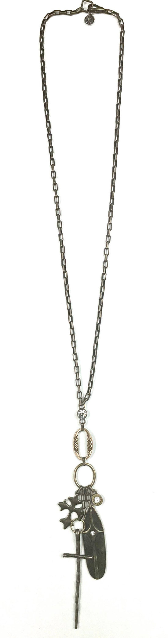 Lost and Found Short Cluster Dangle Necklace