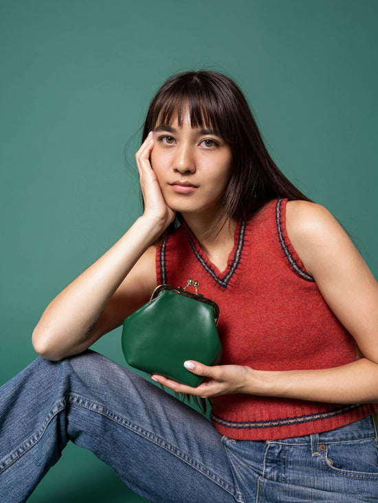 Jen & Co. - Cleo Coin Pouch Crossbody – Vegan Leather Bag