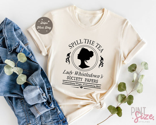 NVC Bridgerton Spill The Tea Lady Whistledown&