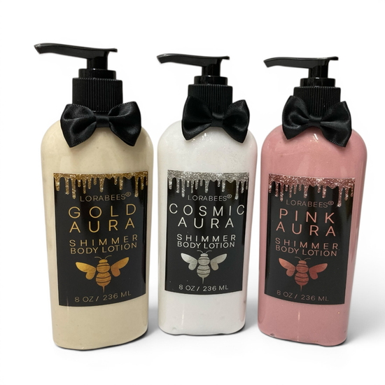 Lorabees - Aura Shimmer Goat Milk Lotions 