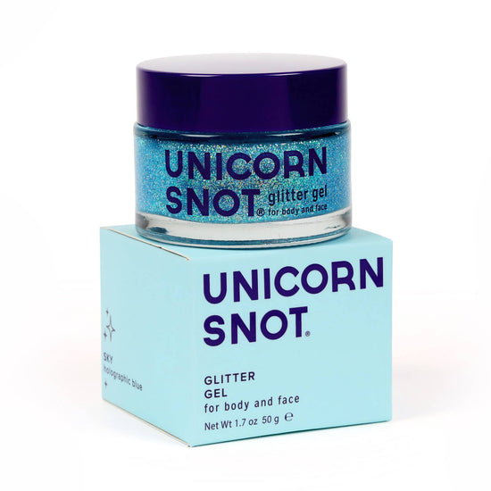 Unicorn Snot Original Glitter Gel -  Sky (Blue)