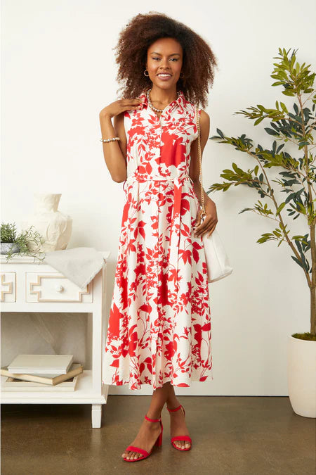 Coco & Carmen Francesca Floral Print Dress