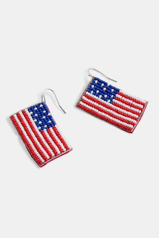 Coco & Carmen Glory Flag Dangle Earrings
