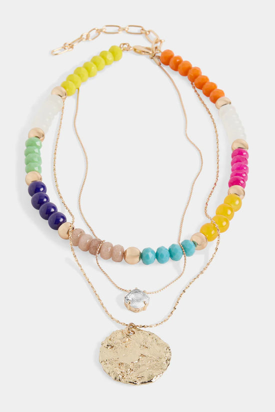 Coco & Carmen Colorful Beaded Necklaces
