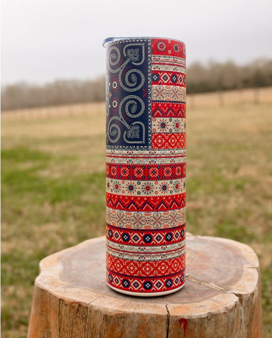 Junk Gypsy Boho Flag 30 oz Tumbler