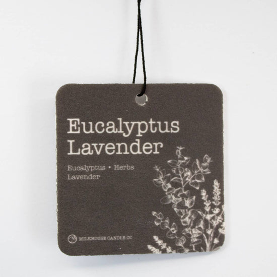 Milkhouse Candle Company Car Freshener: Eucalyptus Lavender