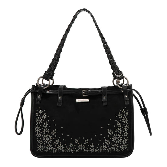 Nicole Lee FLORAL LEAF TOTE BAG