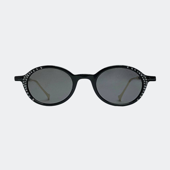 Jimmy Crystal New York - BERGAMOT -  ROUND SUNGLASSES