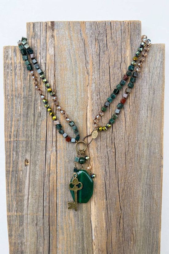 Dylan Designs - Suki Necklace - India Agate