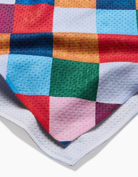 Geometry Holiday Harlequin Tea Towel