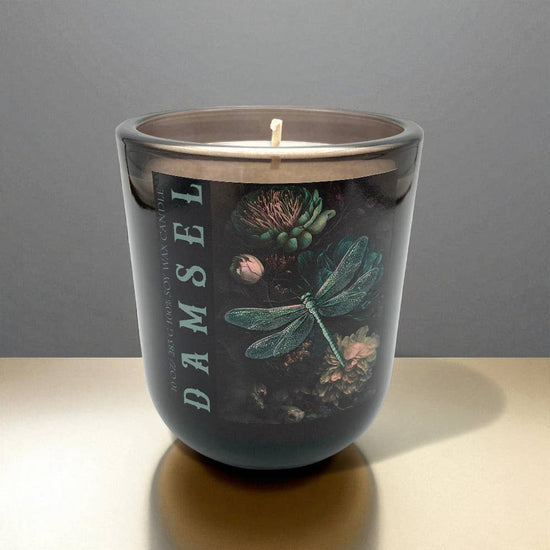 Lorabees Aura Collection Damsel 10 oz Glass Candle