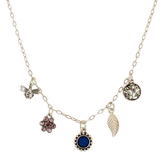 Baked Beads Dragonfly Charm Necklace