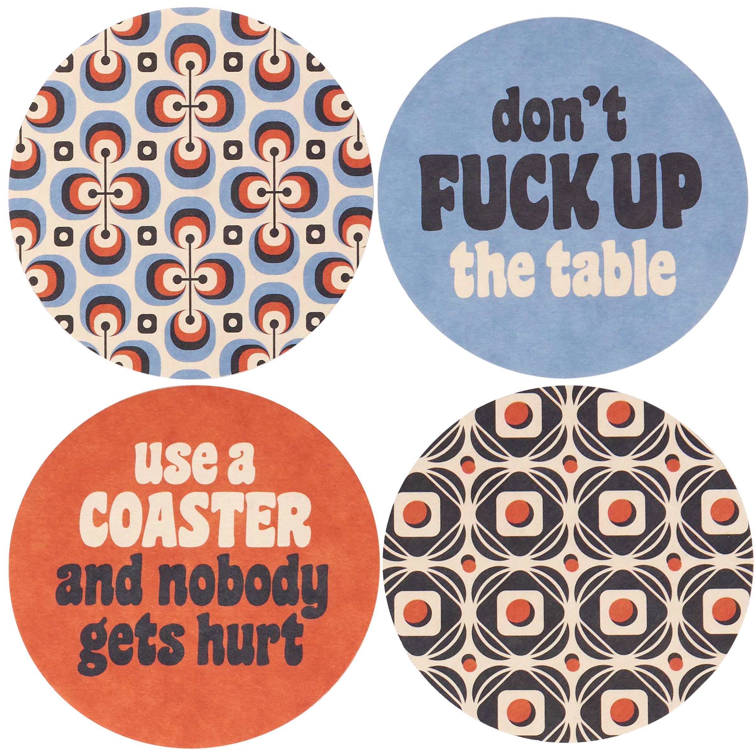 Questionables Sassy Use A Coaster Coaster Set – Lake Country Boutique