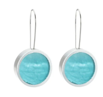 Origin Jewelry Round Aluminum Earrings Large