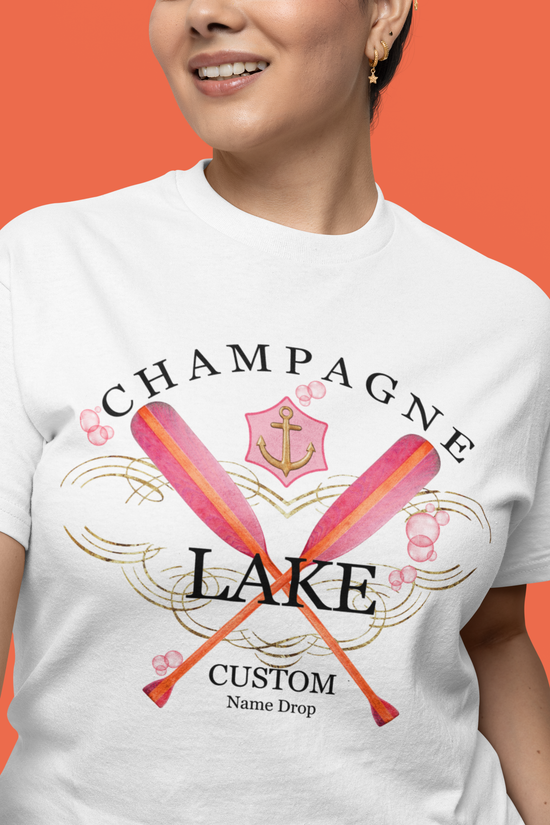 By Jodi LLC - Minocqua Lake Champagne Club T - Shirt