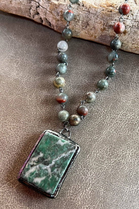 Dylan Designs - Suzanne Necklace in Jasper