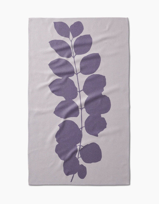 Geometry Carob Tea Towel