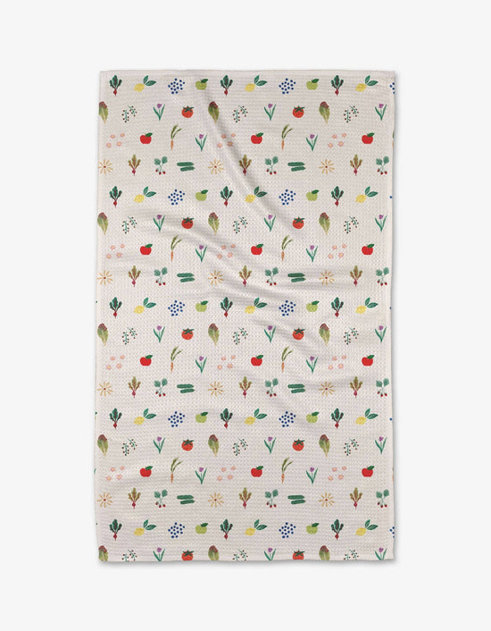 Geometry Fresh Produce Tea Towel