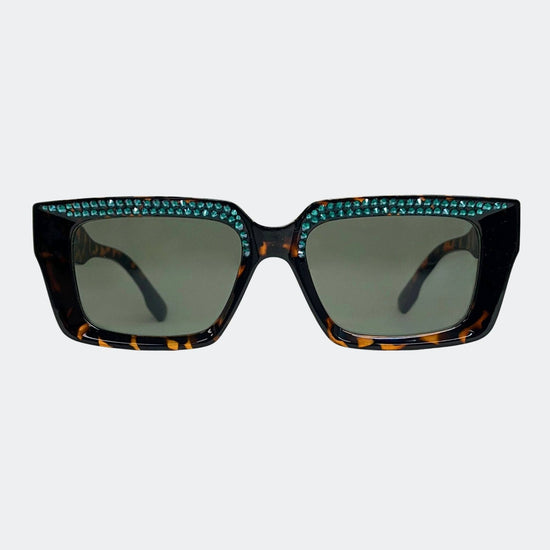 Jimmy Crystal New York - YUSRA - RECTANGLE SUNGLASSES