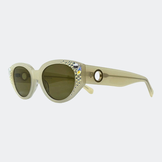 Jimmy Crystal New York - Premium Sunglasses ANEMONE -Crystal Cateye