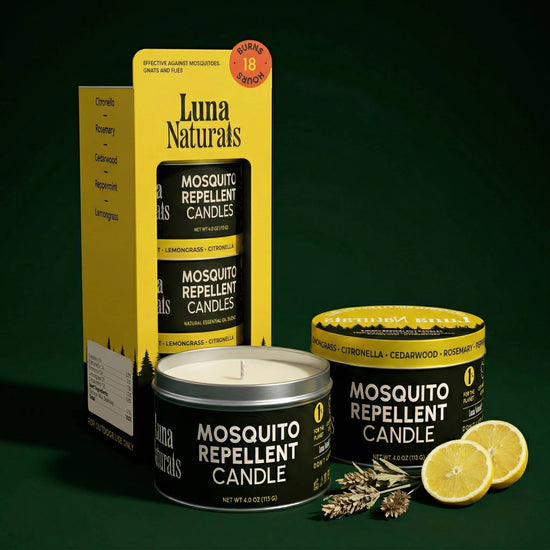 Luna Naturals - Mosquito Repellent Candle — Outdoor & Camping | 3ct