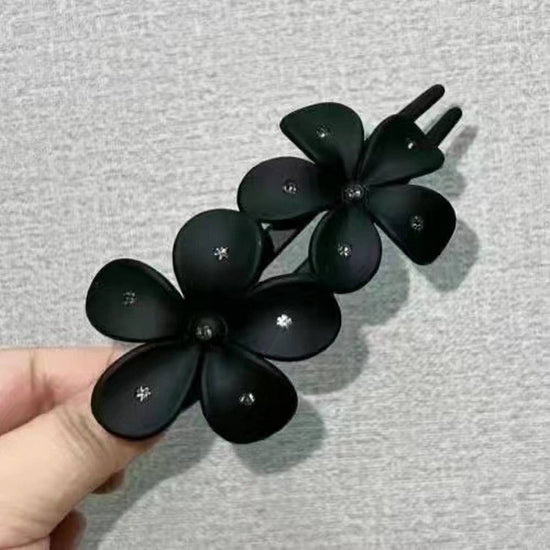 ACCITY FLORAL DUCKBILL HAIRPIN