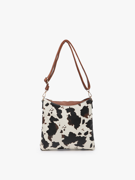 Jen & Co. Emma 3 Compartment Crossbody w/ Snap Closure
