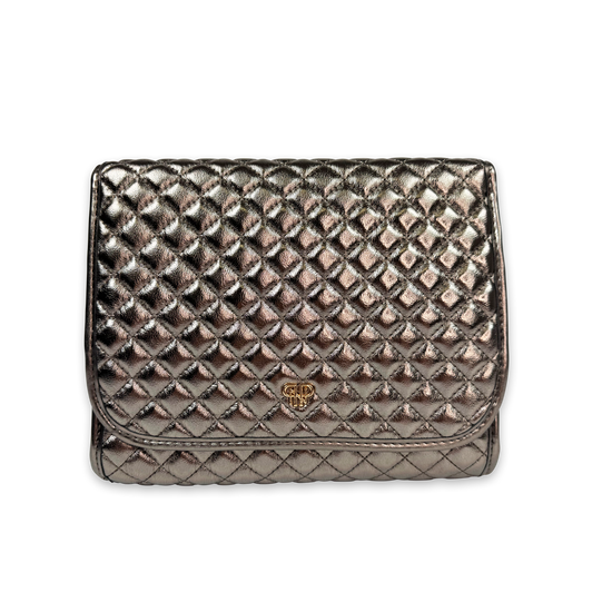 PurseN - Classic Toiletry Case with Hanger - Bronze