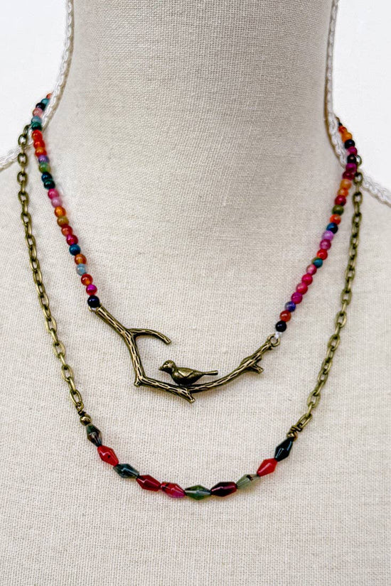 Dylan Designs - Braelyn Necklace - Multi Agate