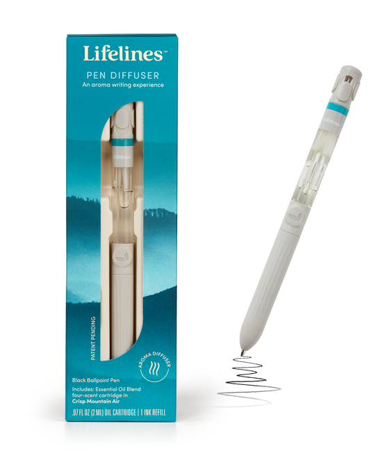Lifelines - Lifelines Pen Diffuser with Essential Oil Blend Crisp Mountain Air