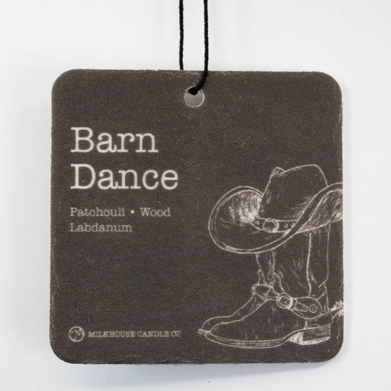 Milkhouse Candle Company Car Freshener: Barn Dance