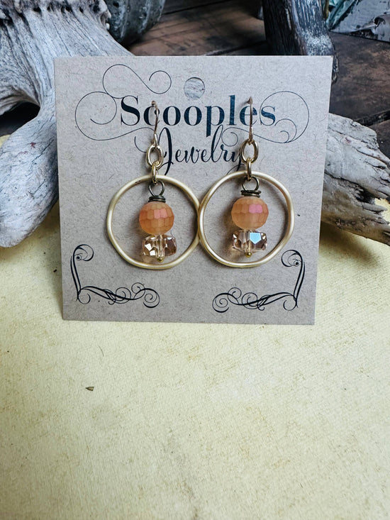 Scooples Jewelry Blushing Sorbet - Earrings