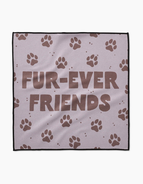 Geometry Fur Ever Friends Paw Towel