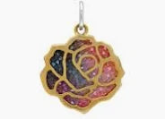 Waxing Poetic Astral Rose Pendant