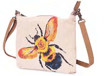 Cott n Curls Canvas and Leather Sling Bags