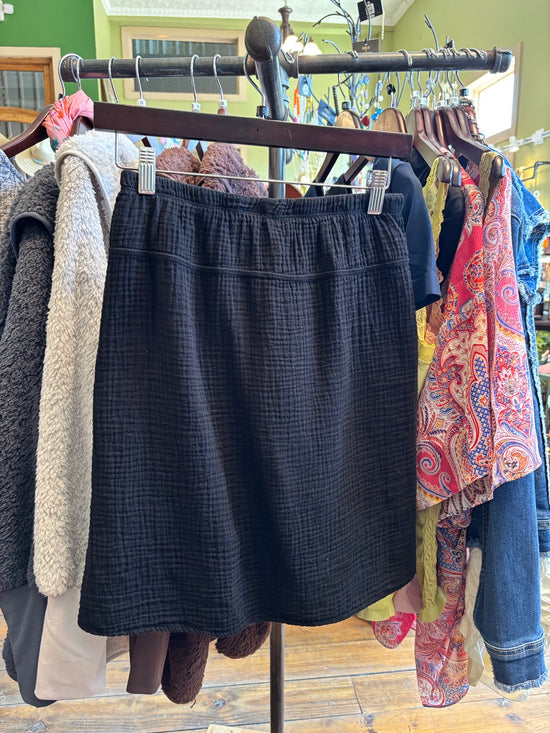 Color Me Cotton Skort - Black