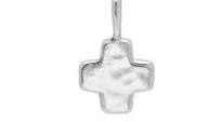 Waxing Poetic Life in Balance Cross Charm