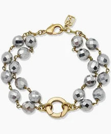 Waxing Poetic Ensemble Bracelet - Bright Silver