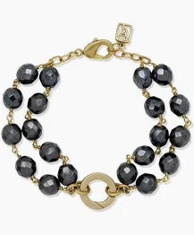 Waxing Poetic Ensemble Bracelet - Hematite