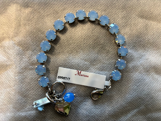 Mariana Medium Everyday Bracelet in Air Blue Opal