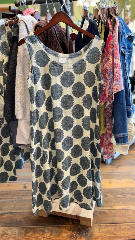 Color Me Cotton Tank Dress - Ivory
