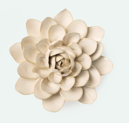 Chive Ceramic Birth Flower Table or Wall Art