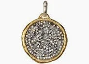 Waxing Poetic Kristal Halo Pendant