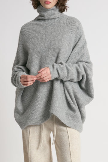 Look By M Notch Knit Pullover