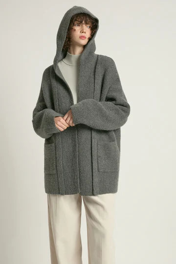 Look By M Haven Hoodie Cardigan