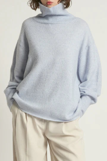 Look By M Slouch Turtleneck Sweater